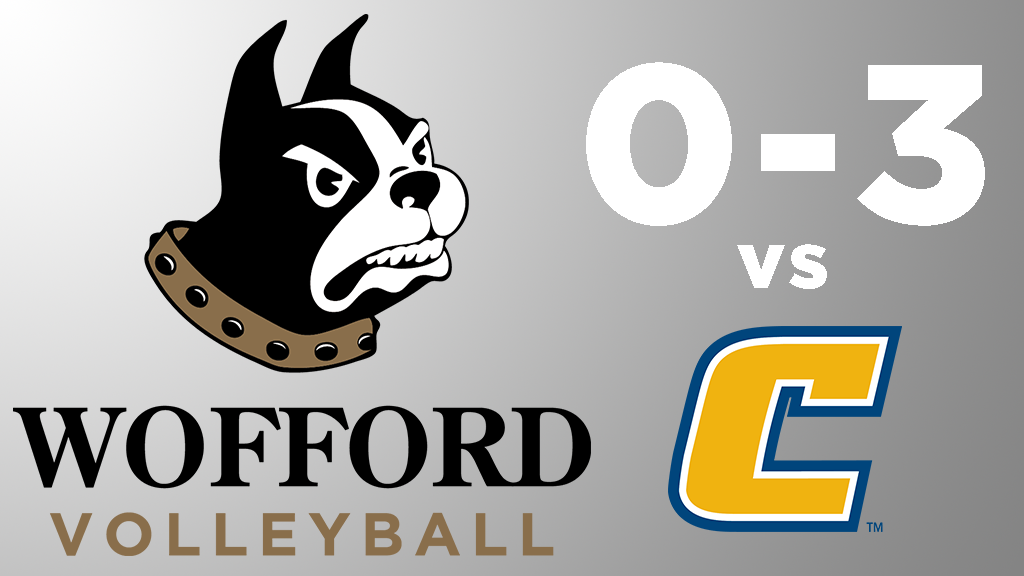 Chattanooga defeats Wofford 3-0.
