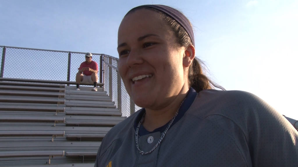 Anyssa Robles talks about her walk-off 2 RBI single against Samford. 