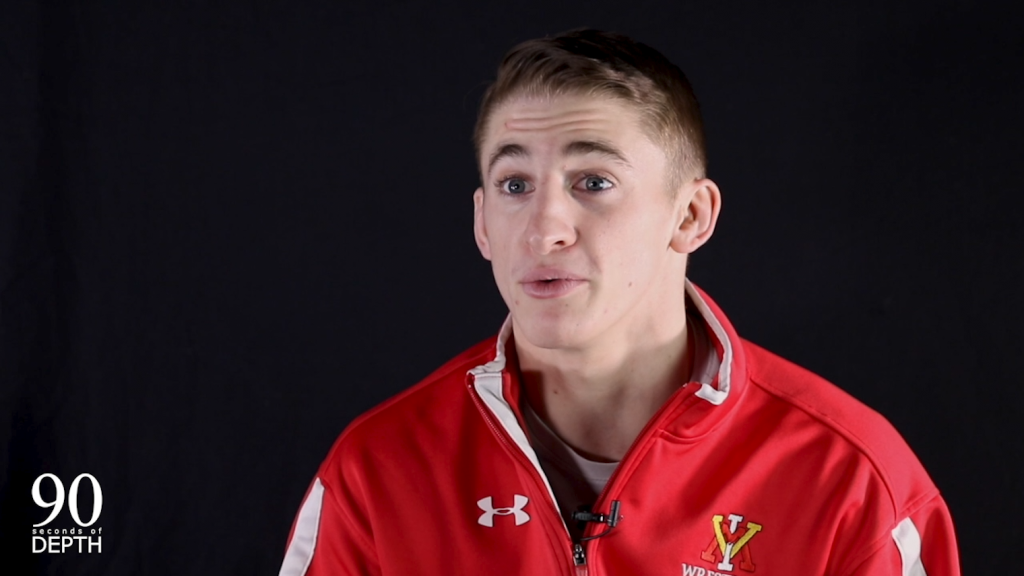 90 Seconds of Depth takes an inside look at VMI Wrestling Redshirt Junior Dominick Gallo. How he got started wrestling, his mentality as a wrestler and how the structure of VMI is beneficial as a Cadet-Athlete