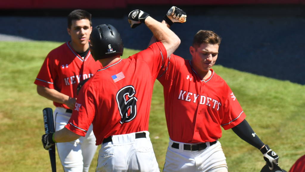 Collin Fleischer made history early and Peyton Maddox capped the night with a two-run, walk-off homer as the VMI Keydets downed the Virginia Tech Hokies, 9-7, in thrilling fashion Wednesday night in Lexington, Va.