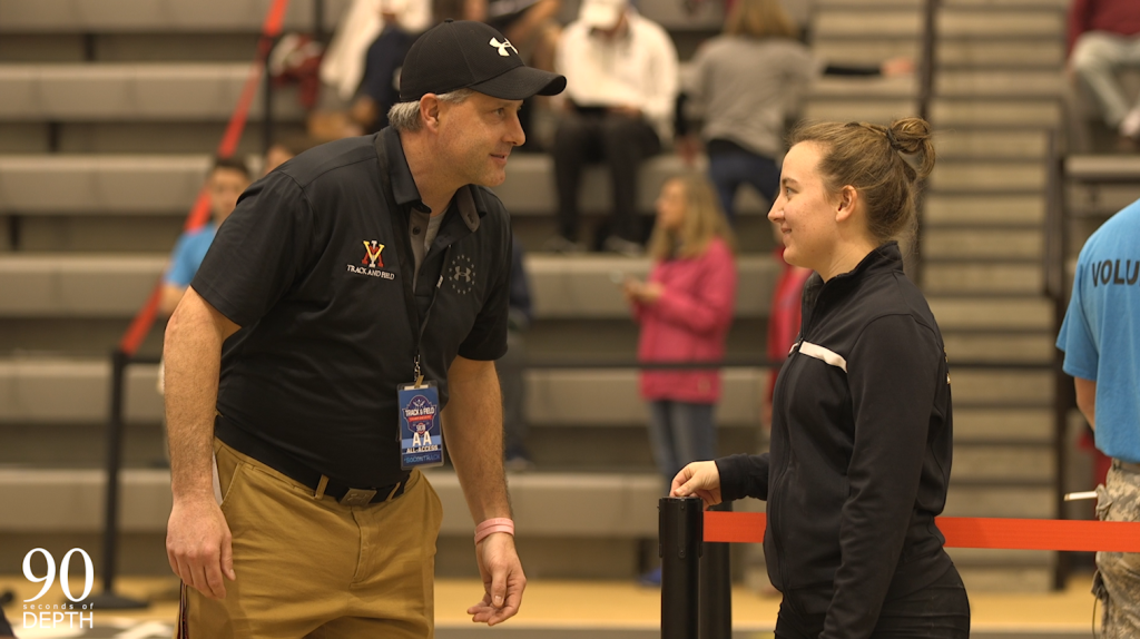 90 Seconds of Depth takes an inside look at VMI Director of Track and Field and Cross Country Darrin Webb. What he believes are the keys to success, the positive relationship with his other coaches, and the joy he gets from making a positive impact on the cadet-athletes on a regular basis