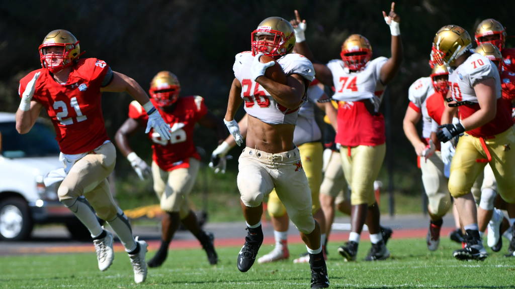VMI Football held it first scrimmage of fall camp earlier today. We caught up with Head Coach Scott Wachenheim and got his assessment of today's action