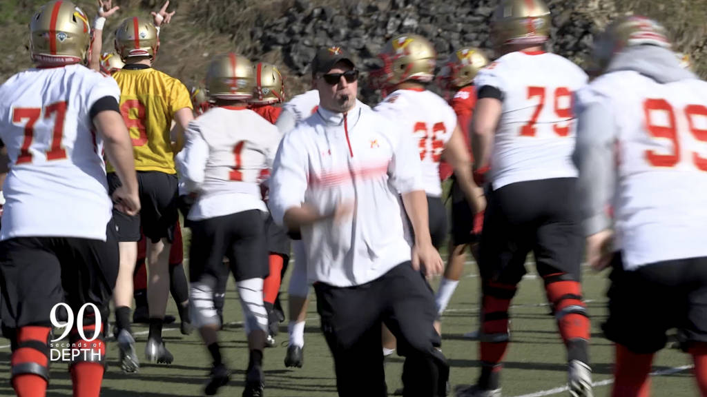 90 Seconds of Depth takes a look at Director of Strength and Conditioning for Football, Dave Forman, as he speaks on the rewarding part of working with cadet athletes. 