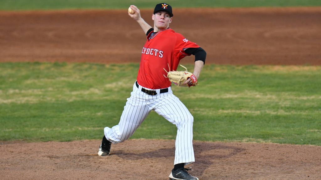 Zak Kent was masterful as he stuck out 14 batters in 8 2/3 innings to lead VMI to a 5-4 victory over Samford in Game 3 of their weekend series in Lexington
