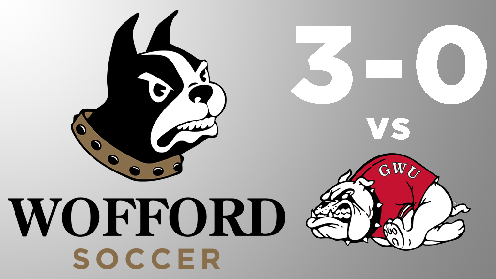 Wofford defeats Gardner Webb 3-0