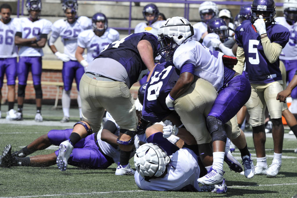 Post Football Scrimmage Interviews: 8/15/15